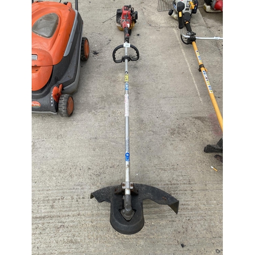 433 - RED PETROL STRIMMER  NO VAT