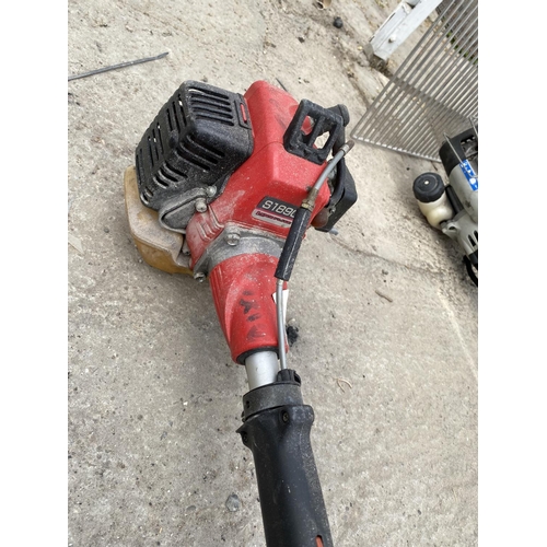 433 - RED PETROL STRIMMER  NO VAT