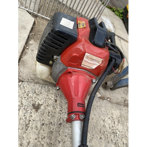 435 - RED PETROL STRIMMER  NO VAT