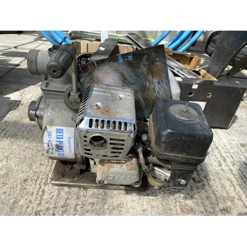 484 - HONDA GX110 WATER PUMP  NO  VAT