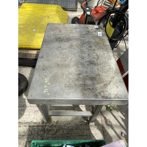 505 - STAINLESS TABLE  24