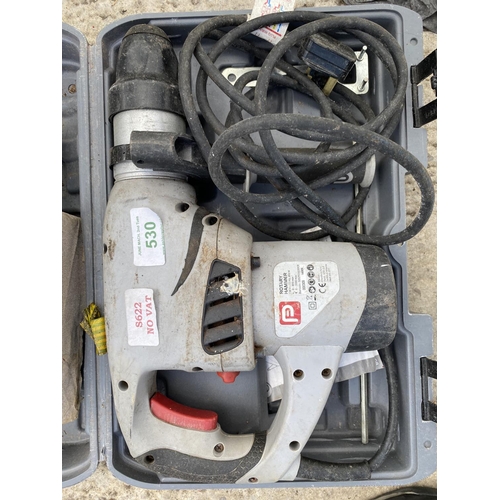 530 - SANDER AND HAMMER DRILL NO VAT