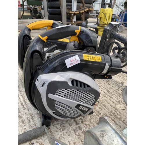 533 - 2  TITAN PETROL BLOWERS  NO VAT