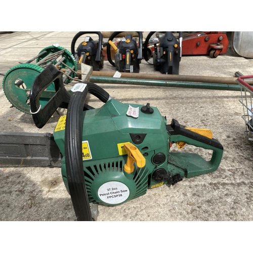 565 - PETROL CHAINSAW  NO VAT