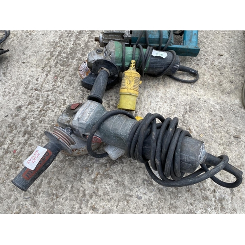 570 - 5 X METABO GRINDERS AND DRILL  NO VAT