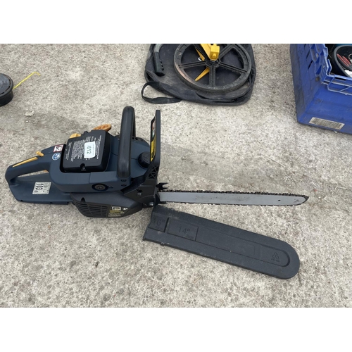 612 - TITAN CHAINSAW WORKING NO VAT