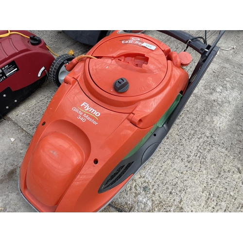 685 - FLYMO GLIDEMASTER 340 LAWNMOWER  NO VAT