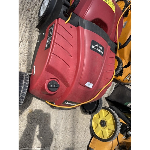 687 - MOUNTFIELD SE 350 SCARIFIER  NO VAT