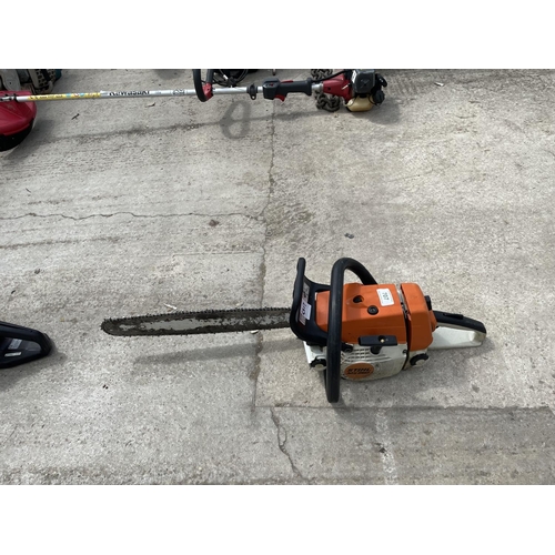 707 - STIHL MS 260C CHAIN SAW GWO  NO VAT