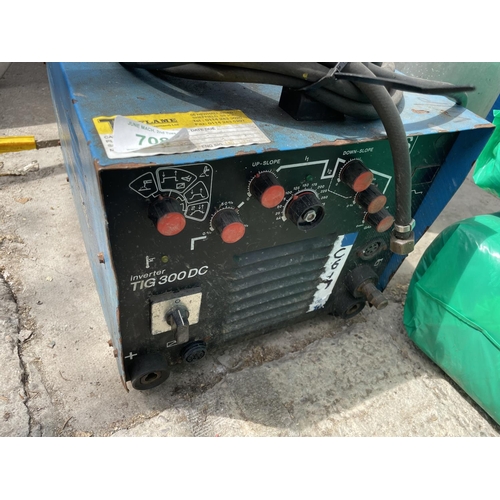 708 - 3 PHASE TIG WELDER  NO VAT