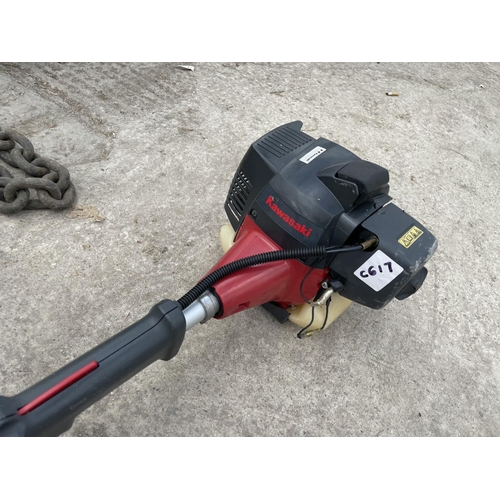 713 - KAWASAKI STRIMMER  NO VAT