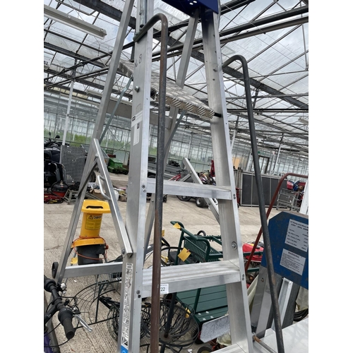 722 - 7 STEP STEP LADDERS  NO VAT