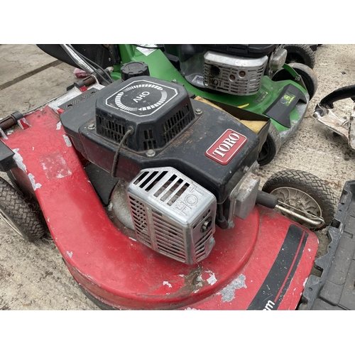 728 - TORO OHV 48CM LAWNMOWER  NO VAT