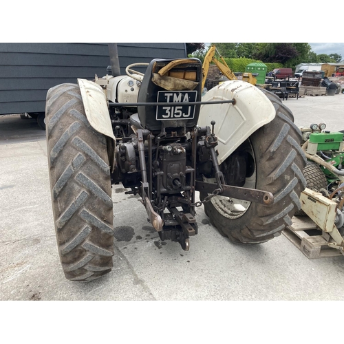 176 - DAVID BROWN 990 TRACTOR WITH V5 FIRST REG 01/09/70 TMA 315J WITH POWER LOADER RECONDITIONED ENGINE 1... 