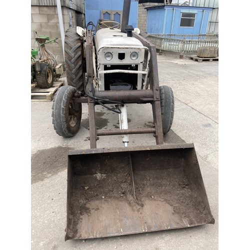 176 - DAVID BROWN 990 TRACTOR WITH V5 FIRST REG 01/09/70 TMA 315J WITH POWER LOADER RECONDITIONED ENGINE 1... 