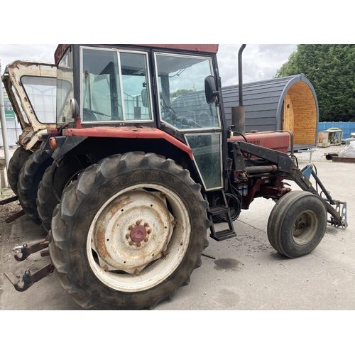 178 - INTERNATIONAL 584 TRACTOR NVO 133W & POWER LOADER WITH V5  N0  VAT