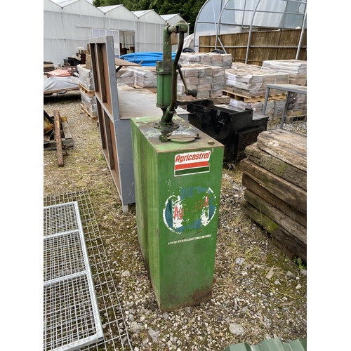 350O - LOT 350'O'   - OIL TANK & PUMP  + VAT