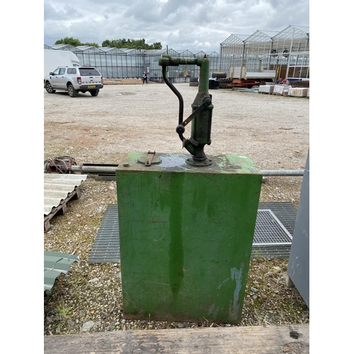 350O - LOT 350'O'   - OIL TANK & PUMP  + VAT