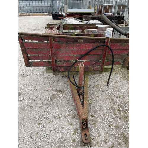 332 - MARSHALL TRAILER CHASSIS  + VAT