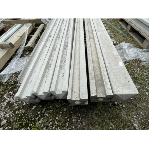 334 - 7 CONCRETE POSTS (A/F)  + VAT