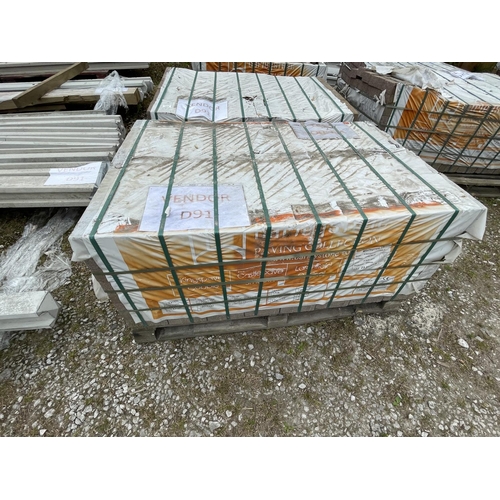 337 - PALLET OF PAVORS  + VAT