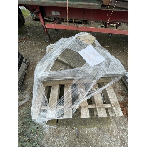 351P - 2 PALLETS OF STONE  + VAT