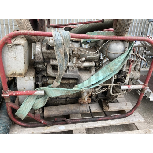 211A - COVENTRY CLIMAX WATER PUMP & 6 HOSES NO VAT