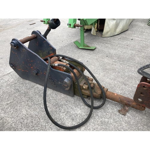 250 - A NPK DIGGER MOUNTED HYDRAULIC BREAKER +VAT