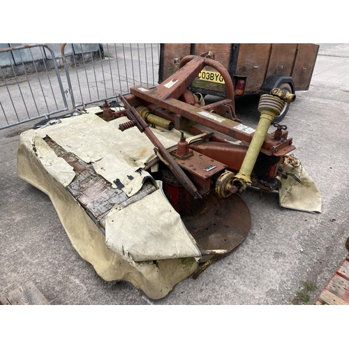 253 - PZ DRUM MOWER  NO VAT