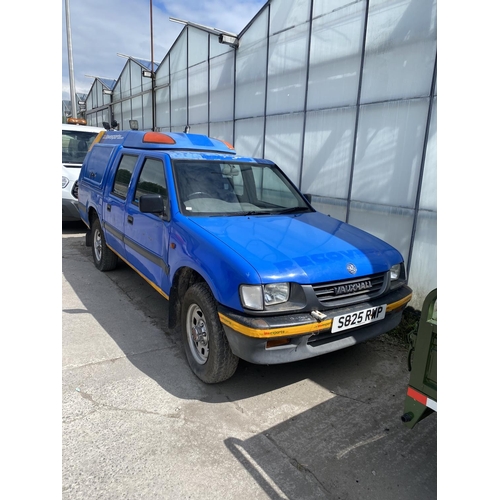 150 - A VAUXHALL BRAVA DI 4X4  PICK UP REG S825 RWP 54000 GENUINE MILES  MOT 18/4/23+ VAT