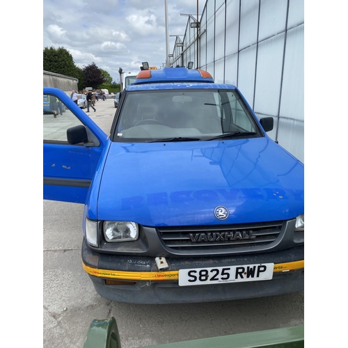 150 - A VAUXHALL BRAVA DI 4X4  PICK UP REG S825 RWP 54000 GENUINE MILES  MOT 18/4/23+ VAT