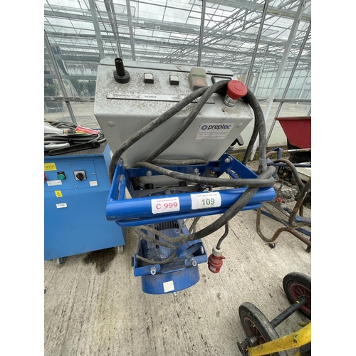 109 - A BLASTRAC SURFACE PREPARATION MACHINE NO VAT