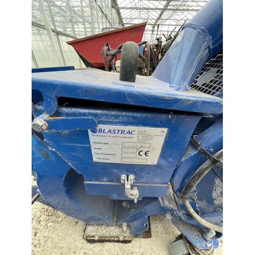 109 - A BLASTRAC SURFACE PREPARATION MACHINE NO VAT