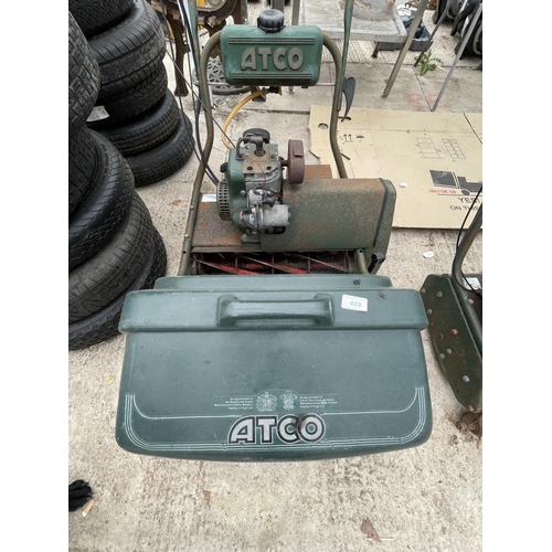 469 - ATCO COMMODORE B20 PETROL CYLINDER MOWER + VAT