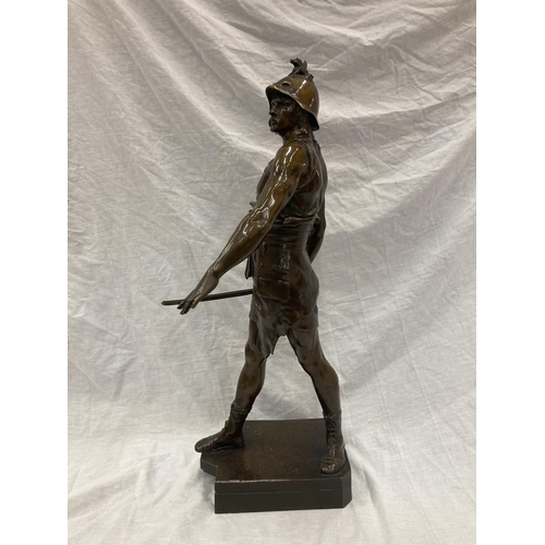 2 - AN EMILE LOUIS PICAULT - VINCERE AUT MORIOR (CONQUER OR DIE), BELIEVED LATE 19TH CENTURY IMPRESSIVE ... 