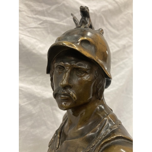 2 - AN EMILE LOUIS PICAULT - VINCERE AUT MORIOR (CONQUER OR DIE), BELIEVED LATE 19TH CENTURY IMPRESSIVE ... 