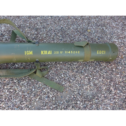 363 - A JAVELIN MISSILE LAUNCHER CASE (SIMILAR TO ONES USED IN THE UKRAINE), LENGTH 150CM,