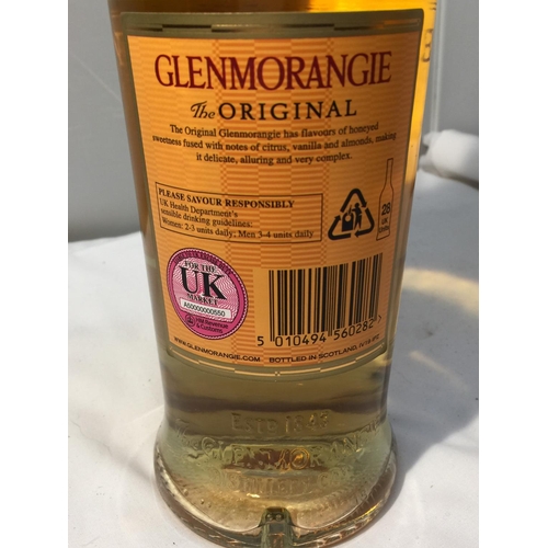 360 - A BOXED GLENMORANGIE 'THE ORIGINAL' HIGHLAND SINGLE MALT SCOTCH WHISKY TEN YEARS OLD. 70CL 40% VOL. ... 