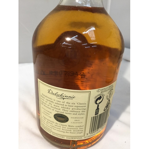 366 - A BOXED DALWHINNIE SINGLE HIGHLAND MALT SCOTCH WHISKY AGED 15 YEARS 70CL 43% VOL. PROCEEDS TO GO TO ... 