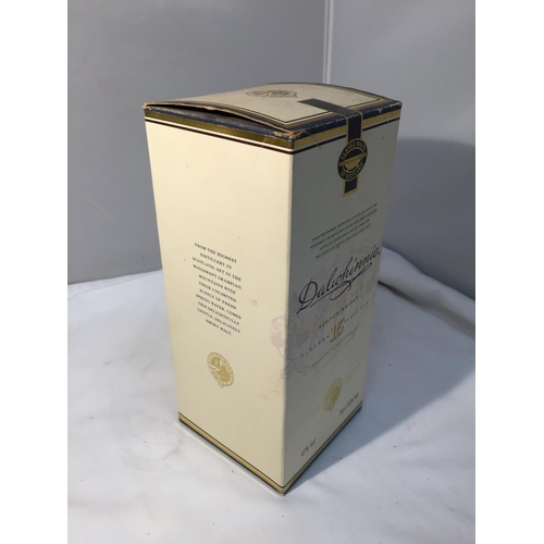 366 - A BOXED DALWHINNIE SINGLE HIGHLAND MALT SCOTCH WHISKY AGED 15 YEARS 70CL 43% VOL. PROCEEDS TO GO TO ... 