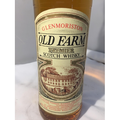 375 - A 75CL BOTTLE OF GLENMORISTON OLD FARM PREMIER SCOTCH WHISKY 40% VOL