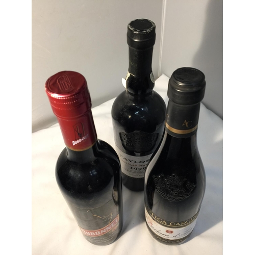 396 - A MIXED SELECTION TO INCLUDE A BOTTLE OF TAYLOR'S LATE BOTTLED VINTAGE PORT - 1999 PRODUCT OF PORTUG... 