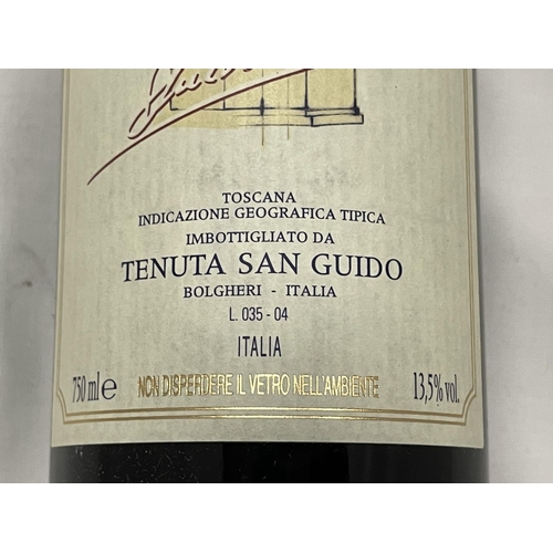 324 - A BOTTLE OF TENUTA SAN GUIDO 'GUIDALBERTO' 2002, 75CL 2ND WINE FROM TENUTA SAN GUIDO MADE OF CAB, ME... 