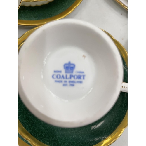 193 - A QUANTITY OF CHINA TO INCLUDE COALPORT TRIOS, SUGAR BOWL, CREAM JUG, ETC, ROYAL GRAFTON 'ROSE GARDE... 