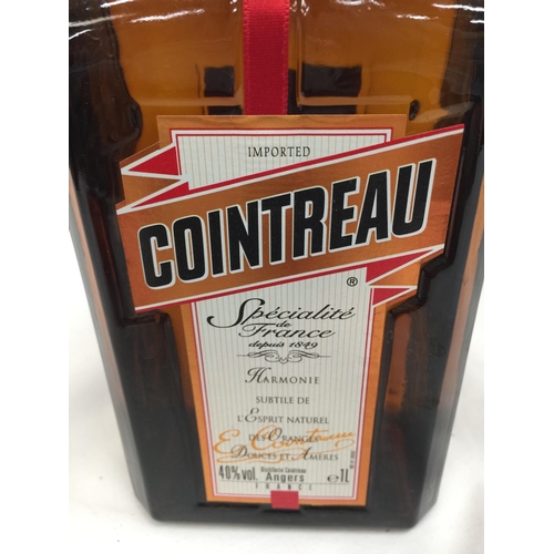 410 - A LITRE BOTTLE OF 151 U.S. PROOF COCKSPUR FINE RUM - A  PRODUCT OF BARBADOS TOGETHER WITH A LITRE BO... 