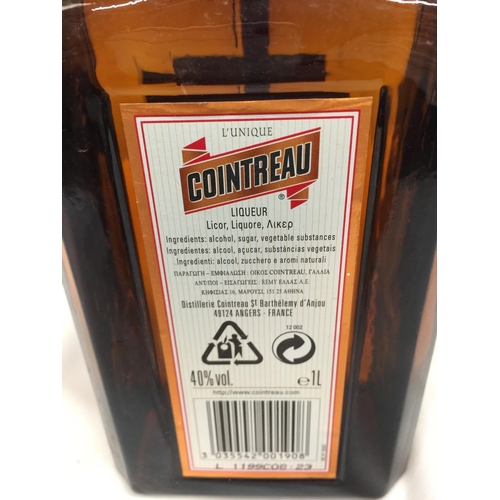 410 - A LITRE BOTTLE OF 151 U.S. PROOF COCKSPUR FINE RUM - A  PRODUCT OF BARBADOS TOGETHER WITH A LITRE BO... 