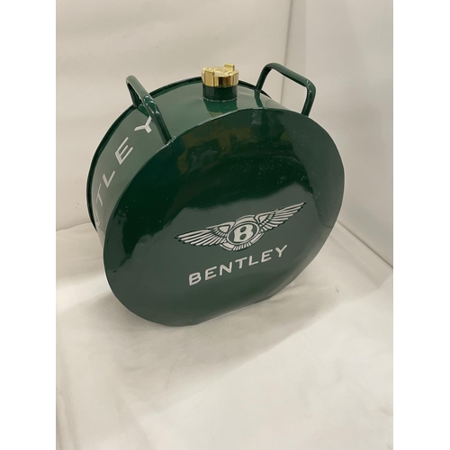 469 - A GREEN BENTLEY PETROL CAN