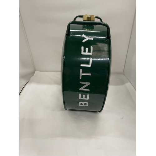 469 - A GREEN BENTLEY PETROL CAN