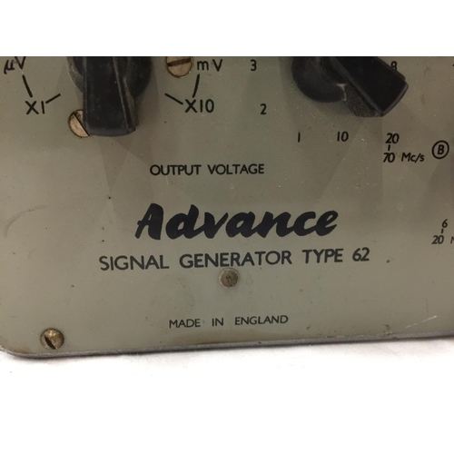 141 - A SIGNAL GENERATOR TYPE 2 BY ADVANCE COMPONENTS LIMITED, ESSEX