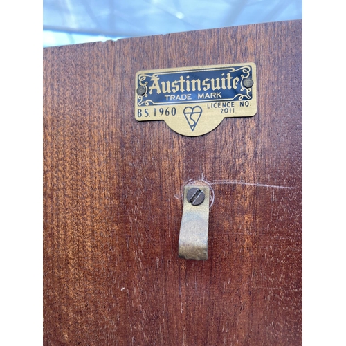 2461 - AN AUSTIN SUITE TWO DOOR WARDROBE 36